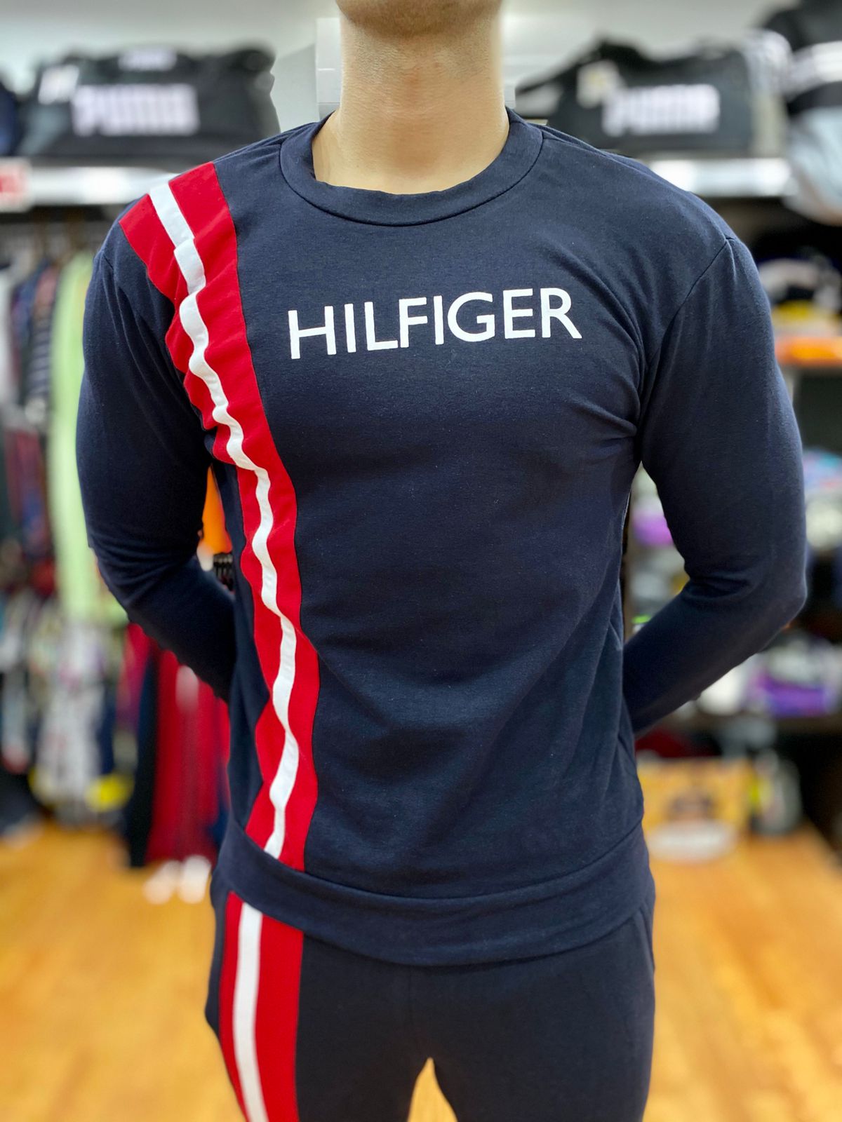 CONJUNTO DEPORTIVO DE ALGODÓN -TOMMY HILFIGER